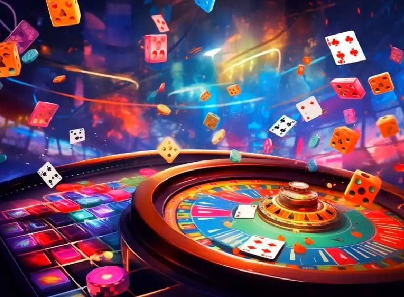 Layar dealer langsung Bandar Ceme mataram toto menampilkan kartu dan area taruhan